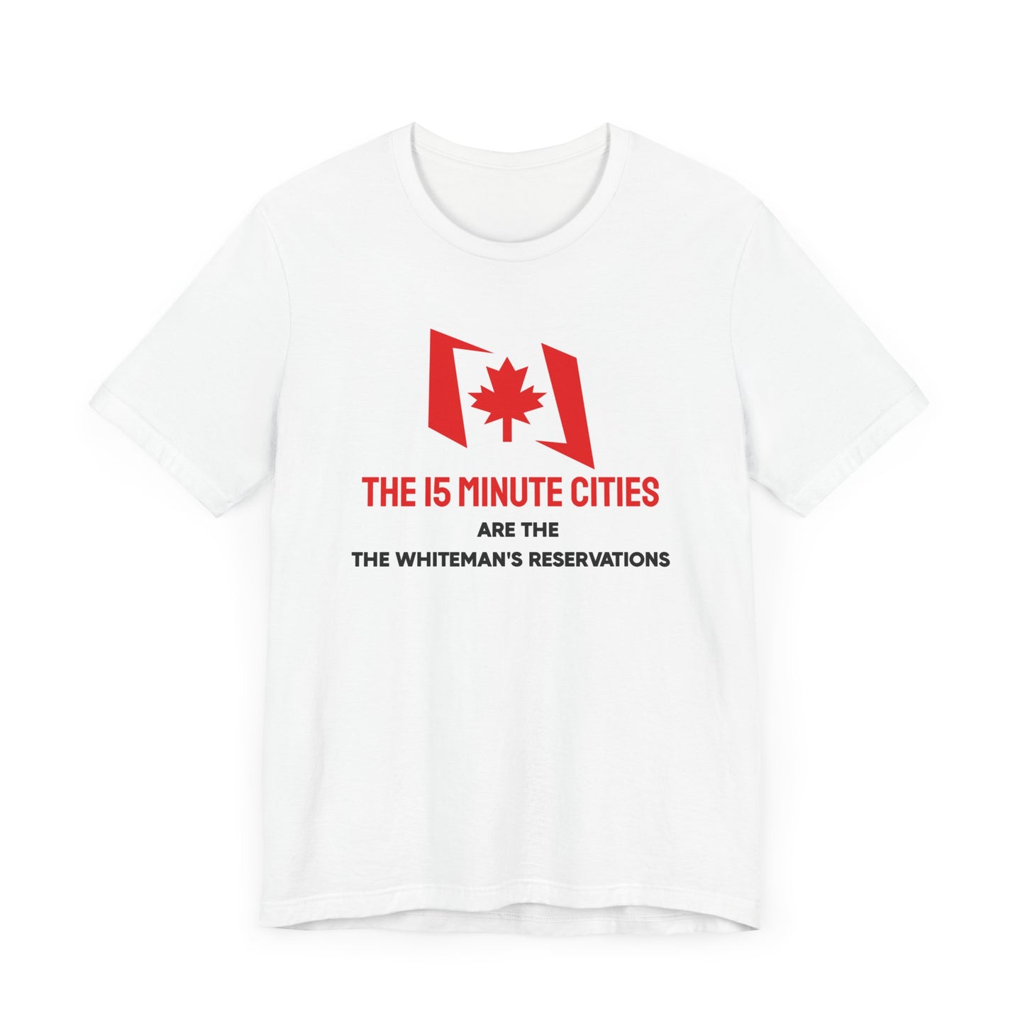 15 minute city Unisex Jersey Short Sleeve Tee