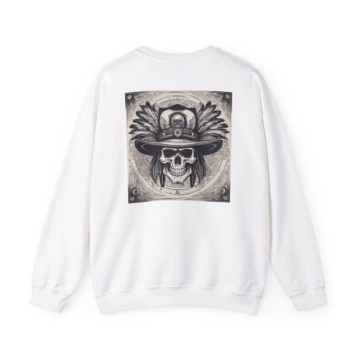 Indian Skull Unisex Heavy Blend™ Crewneck Sweatshirt