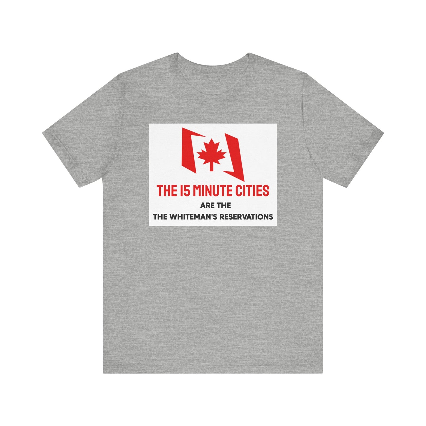 15 minute city Unisex Jersey Short Sleeve Tee